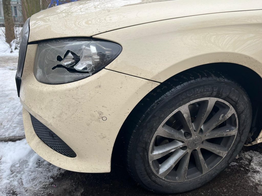 5. mb e klasse taxi schaden seite